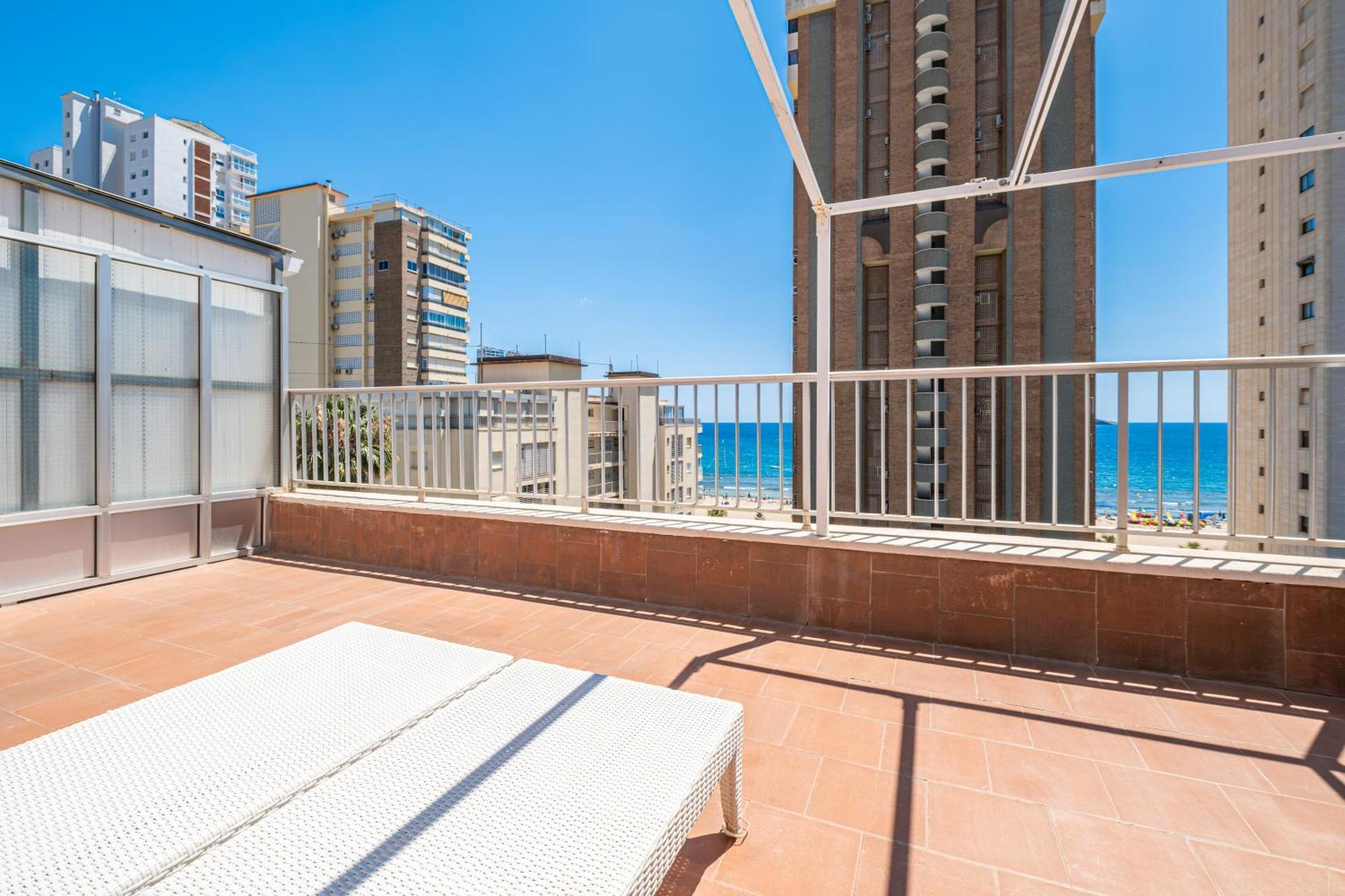 Penthouse El Pato 872 Levante Beach Benidorm Dış mekan fotoğraf
