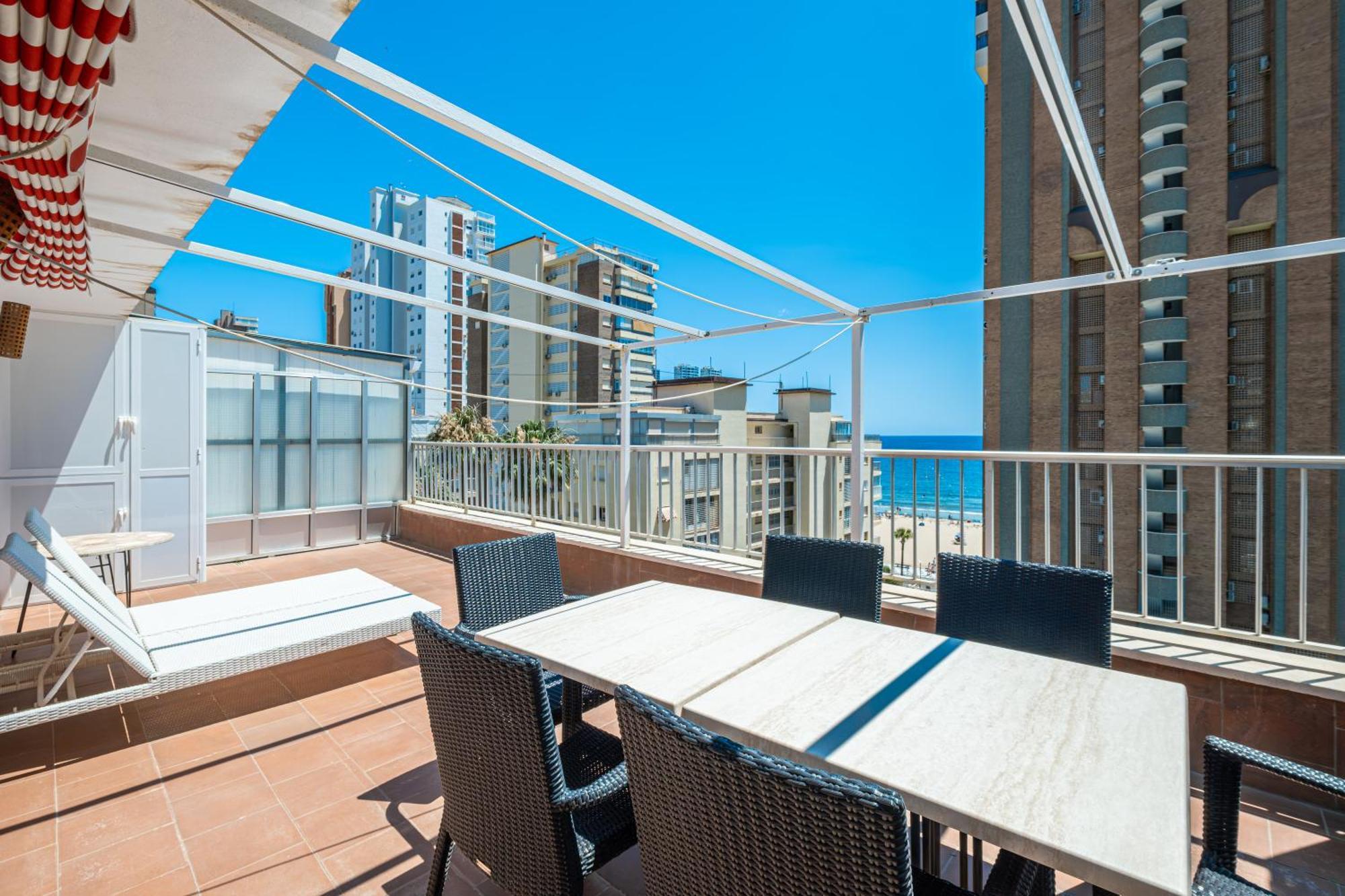 Penthouse El Pato 872 Levante Beach Benidorm Dış mekan fotoğraf