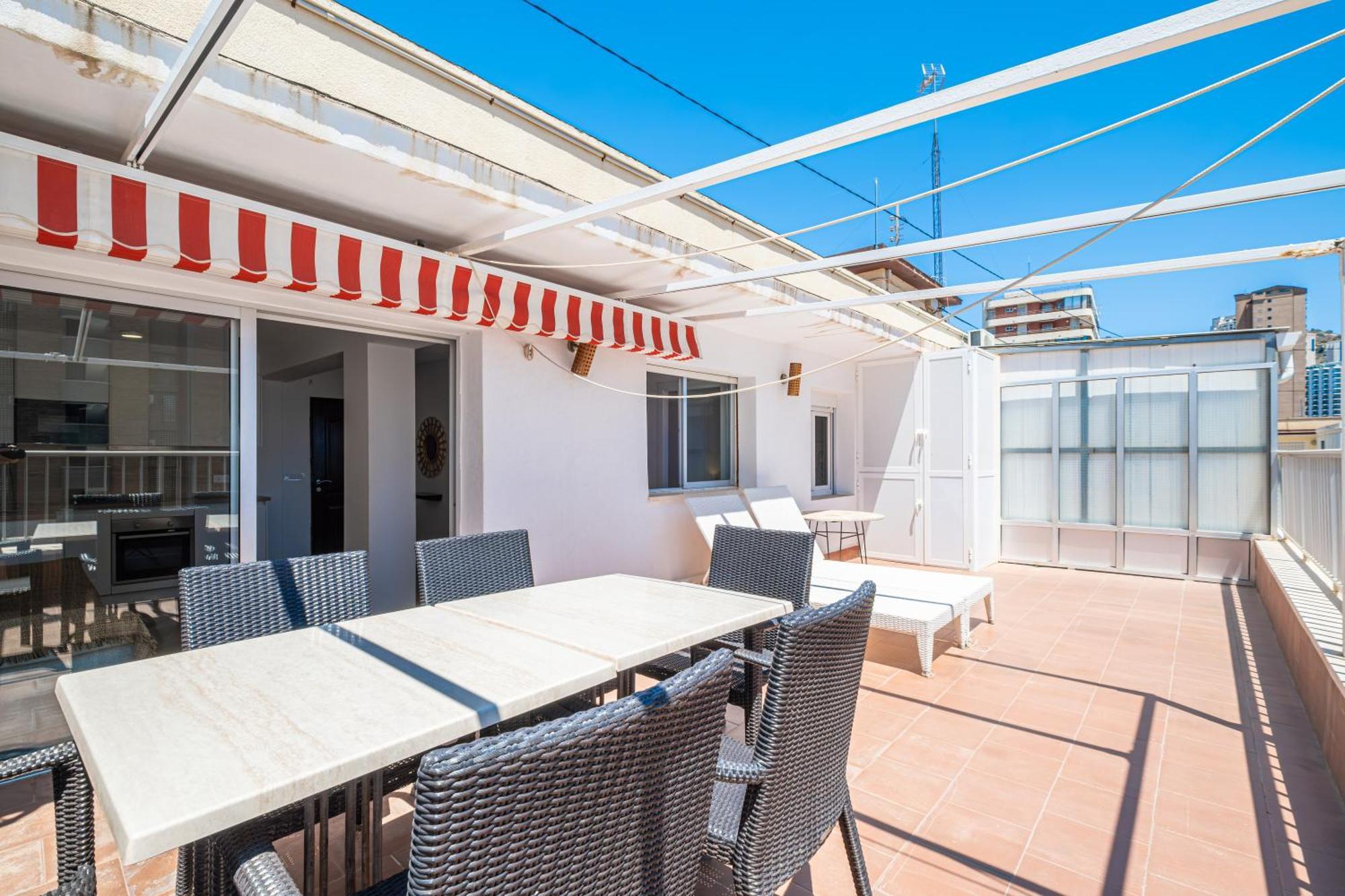 Penthouse El Pato 872 Levante Beach Benidorm Dış mekan fotoğraf