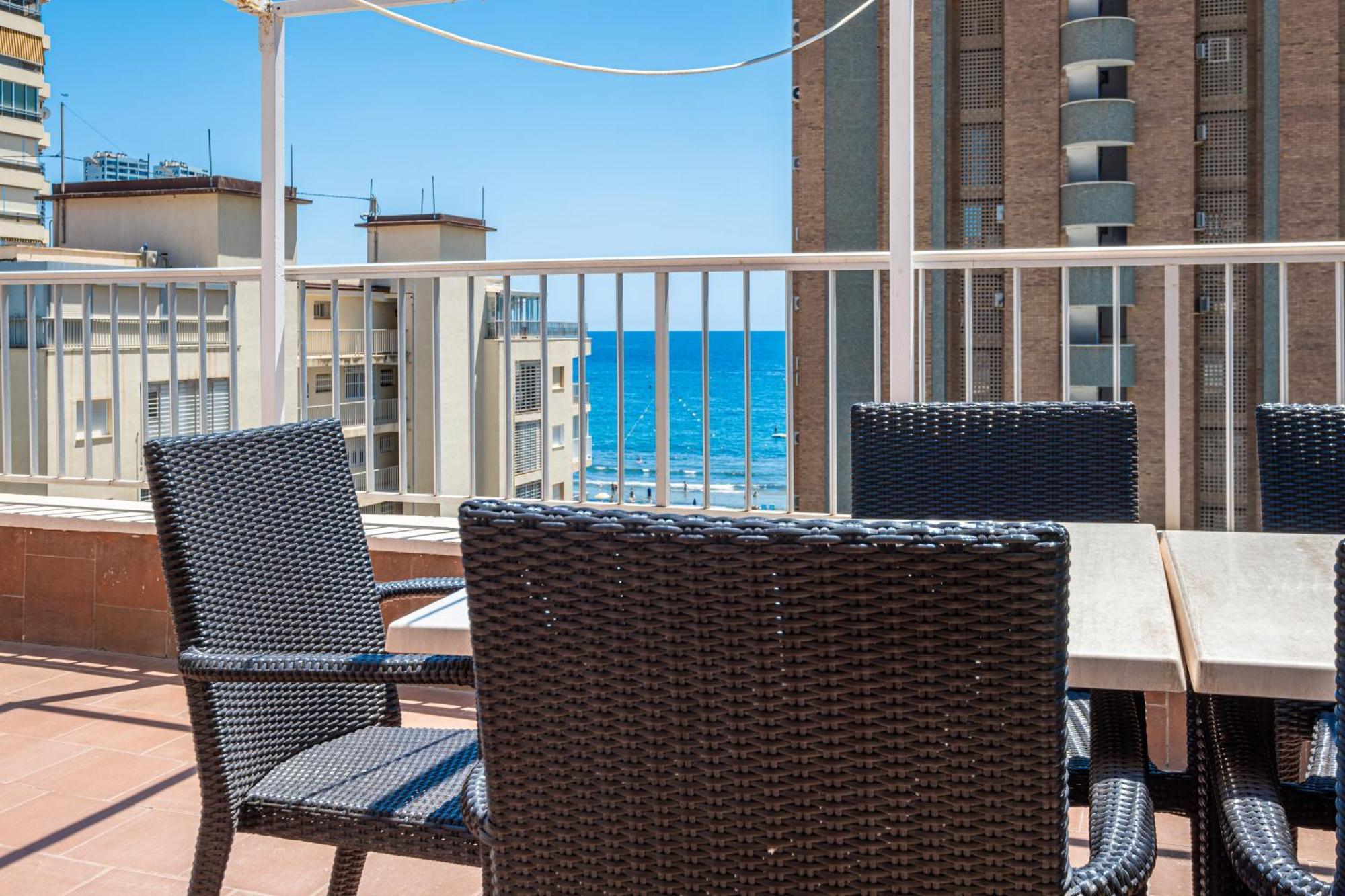 Penthouse El Pato 872 Levante Beach Benidorm Dış mekan fotoğraf