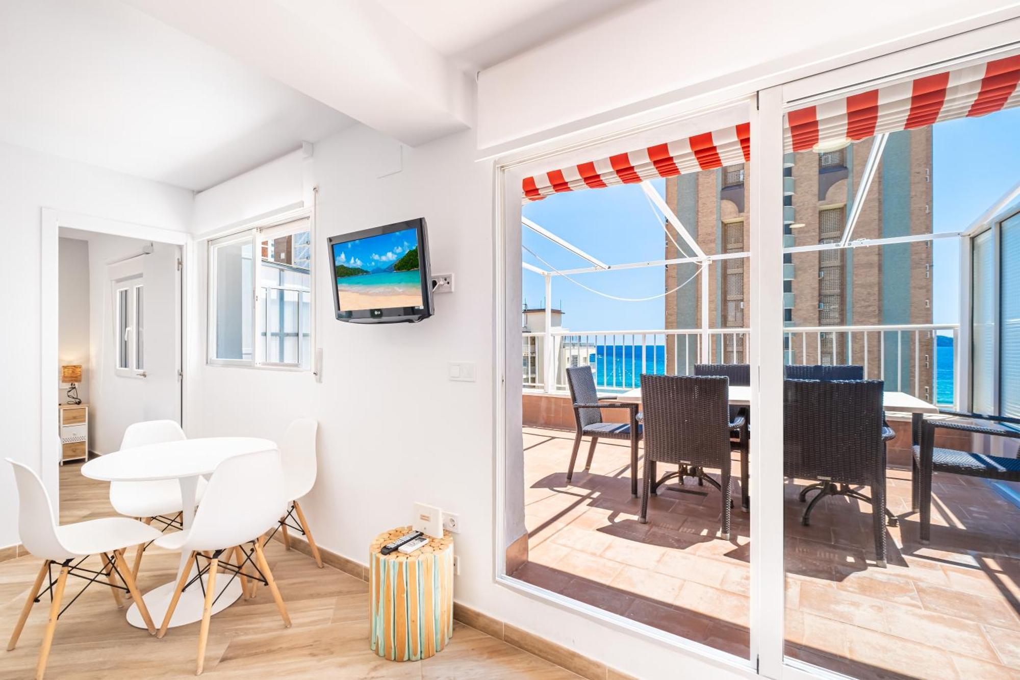 Penthouse El Pato 872 Levante Beach Benidorm Dış mekan fotoğraf